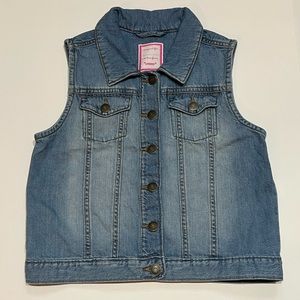 Gymboree Blue Denim Denim Vest for girls